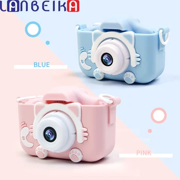 

LANBEIKA X5S Cute Kids Camera Educational Toys for Children Baby Birthday Gift 2000W Pixels HD 2.0 inch Screen Digital Camera