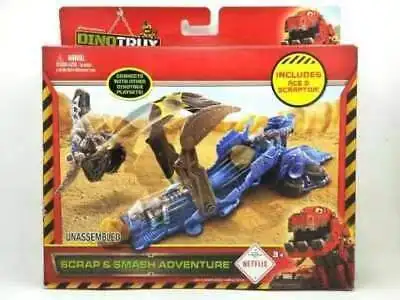 With original box Dinotrux Dinosaur Truck Removable Dinosaur Toy Car Mini Models New Children's Gifts Dinosaur Models 26