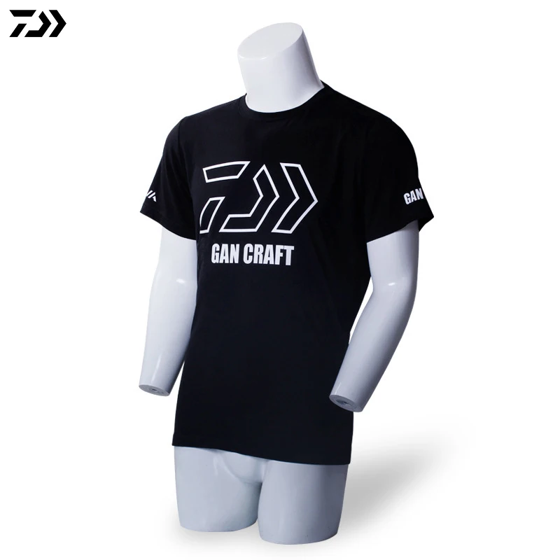 

Clothing Fishing T Shirt White Black M~5XL Quick-Drying Breathable Fishing Clothes Anti-UV Sun Short Sleeve Fishing tshirt