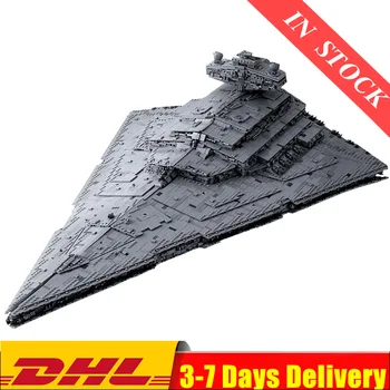 

IN Stock Mould King Star plan series The MOC 13135 Imperial Star Destroyer UCS Fighters Set Building Blocks 75252 Kids Toy Gifts