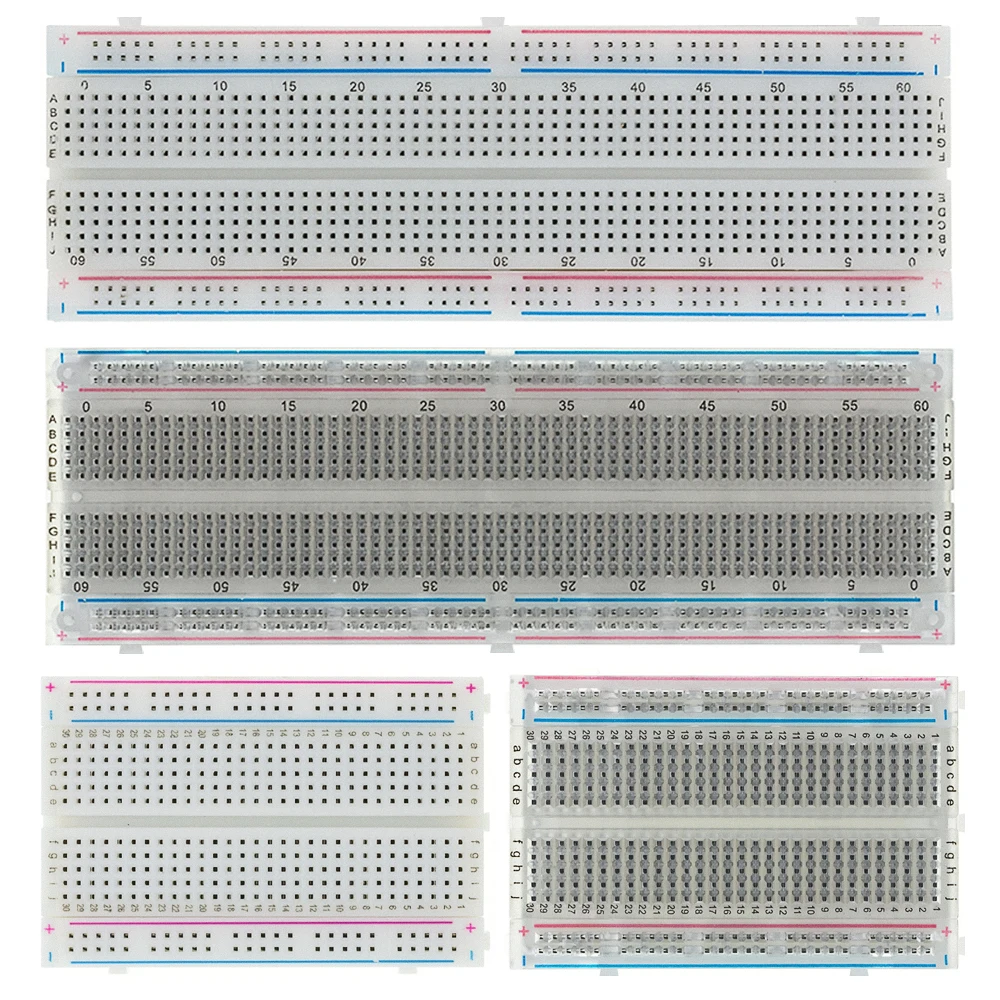 

400 Points Breadboard 830 points Breadboard MB-102 Solderless PCB test Board 400 Hole Breadboard MB102 Test Develop DIY