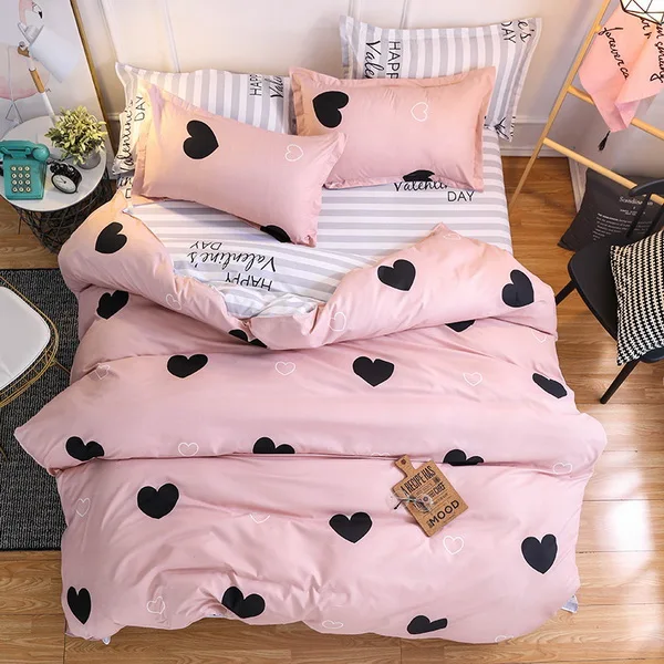 Style 3 Dreampatar Модный Зеленый принт растений 1 шт. пододеяльник 1 шт. простыня 2 шт. наволочка домашний комфорт постельные принадлежности простой текстиль BY208B - Цвет: Style 3