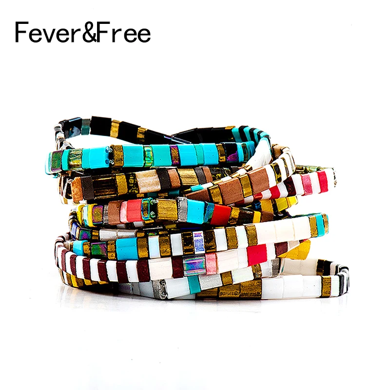 Женские браслеты с бусинами от Fever & Free богемные подвесками ручной работы