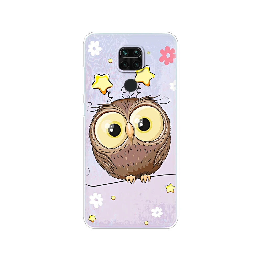 For Xiaomi Redmi Note 9 Cases Soft Tpu Phone Back On Redmi Note 9 Pro Silicon Covers Redmi Note9 Pro Note 9s Bumper Funda Cat 