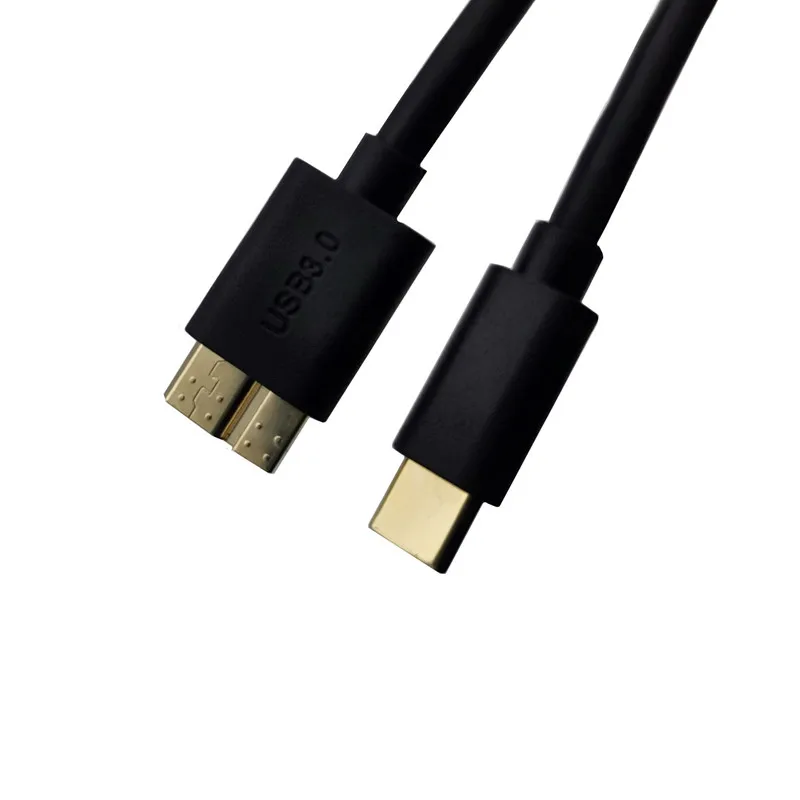 0,5 м 1 м 1,8 м USB 3,1 type-C к USB 3,0 Micro B Кабель с разъемом для быстрой синхронизации данных Шнур для Macbook внешний жесткий диск ПК