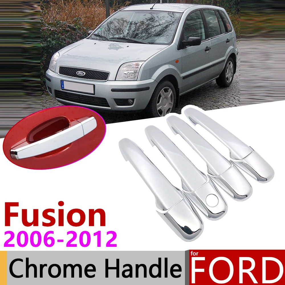 

for Ford Fusion SE Sport 2006~2012 Chrome Door Handle Cover Car Accessories Stickers Trim Set of 4Door 2007 2008 2009 2010 2011