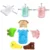Новорожденный Ребенок Коврик для Ванной Baby Shower Подушка Защиты Складная Воздушная подушка Нескользящий коврик для душа безопасность защиты