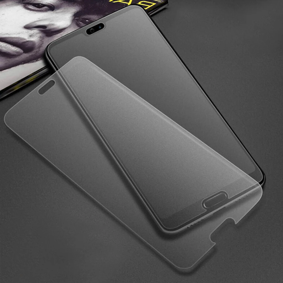 2-1pcs Frosted Matte tempered glass For huawei p40 lite p30 light p20 pro on huawey p 40 30 20 p40lite p30lite protective Film mobile phone screen protector