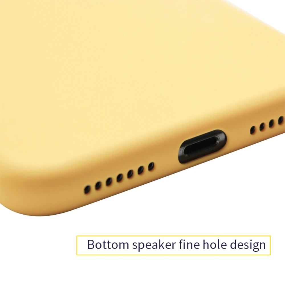 Multi-color Soft Liquid silicone Phone Case For Apple iPhone 11 case 11 pro Max Odorless and non-toxic Case for iPhon 11 Pro Max