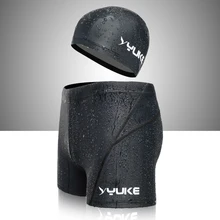 Плавки, черный полиэстер, пляжные купальники, пляжная одежда, мужские купальники, модные бикини, купальные брюки, мягкие, удобные для детей