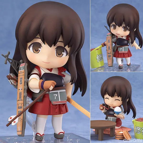 10cm Akagi Kantai 391 Action Figure Anime PVC Collectible Model Cute Toys Doll Gift | Игрушки и хобби