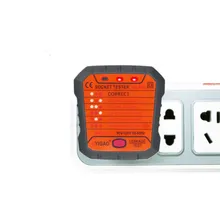 UA999 розетка детектор многофункциональный штекер утечки полярность стандарты США тестер безопасности розетки 50~ 60 Гц