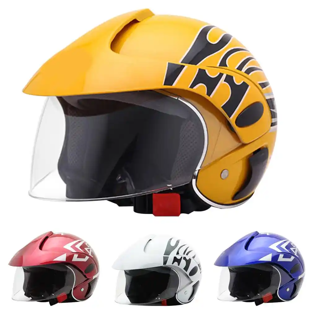 kids open face helmet