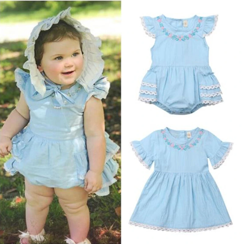 matching rompers for sisters