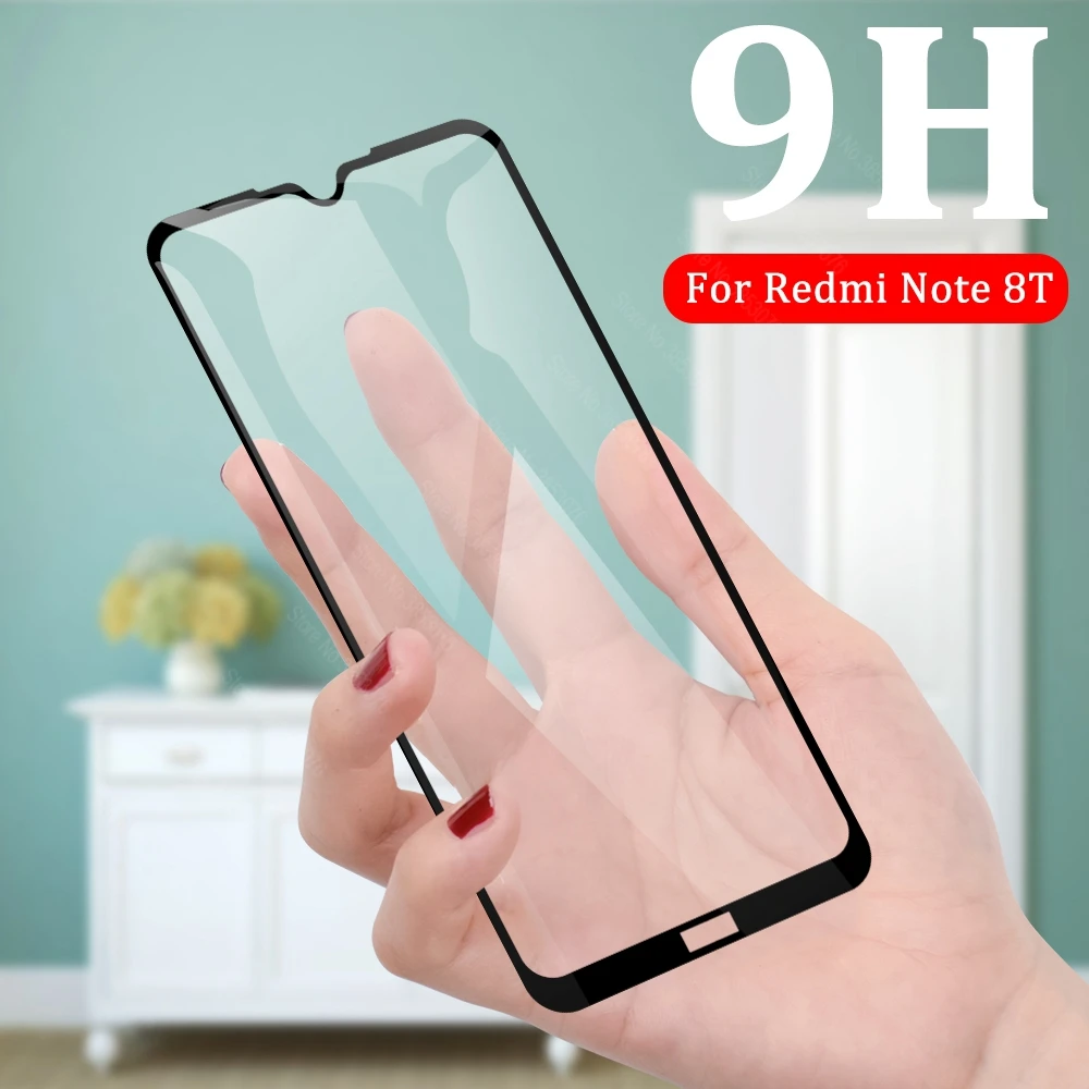 Защитное стекло для Xiaomi Redmi Note 8 T Pro 8A полное покрытие Защита экрана A Note8
