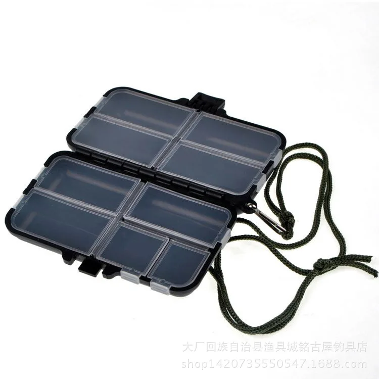 

9 Grid Tool Fishing Box Gadget Box Hook Box Multi-function Parts Box Fishing Supplies Fishing Gear Wholesale
