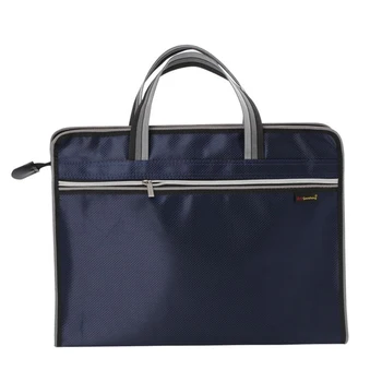 

Expanding Wallet Canvas School Storage Case File Folder Multipurpose Large Capacity Document Organizer Office Supplies Zipper