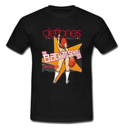 Футболка Deftones Back to School Band Tour новая мужская футболка размера от S до 3XL мужские