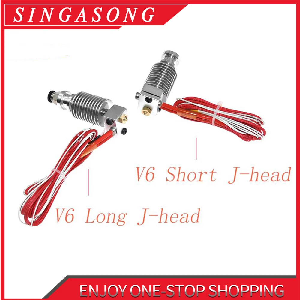 Запчасти для 3D принтера V6 J head Hotend комплект экструдера кронштейн вентилятора