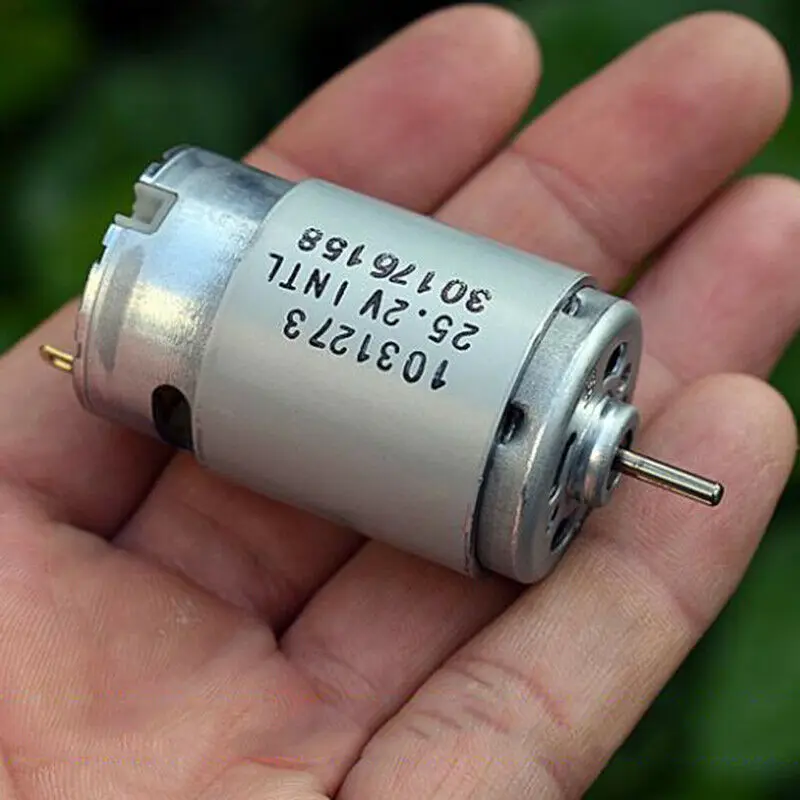 JOHNSON RS-395 мини 28mm щетка углеродная 24 волтовый dc-двигатель напряжение 25 2 V 11000 об/мин