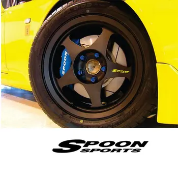 

Spoon Sport wheel sticker for Honda JDM x5 sticker Prelude Acura NSX S2000 Sticker