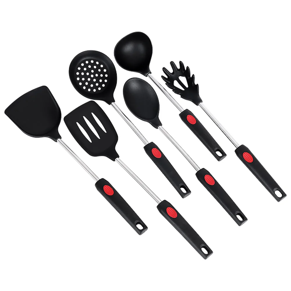 Силиконовый кухонный набор кухонная Изолированная утварь антипригарный