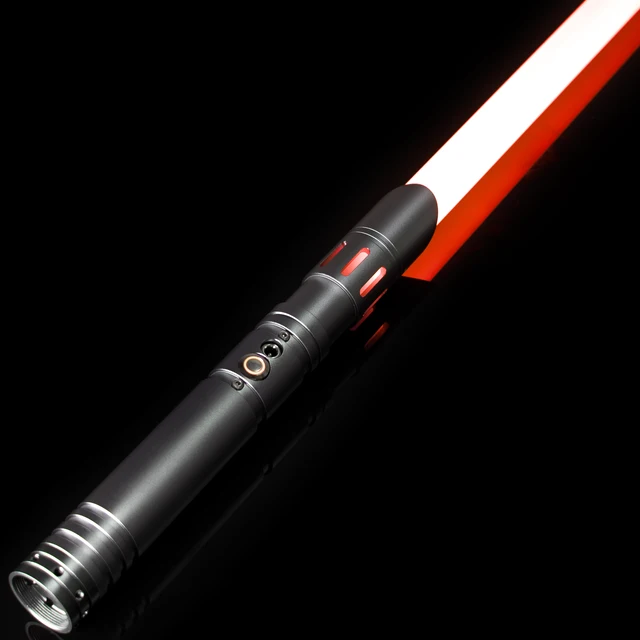 LGT Lightsaber-RGB Xenopixel Proffie Metal Hilt Heavy Dueling Light Saber with 12 Sound Fonts Sensitive Smooth Swing 3