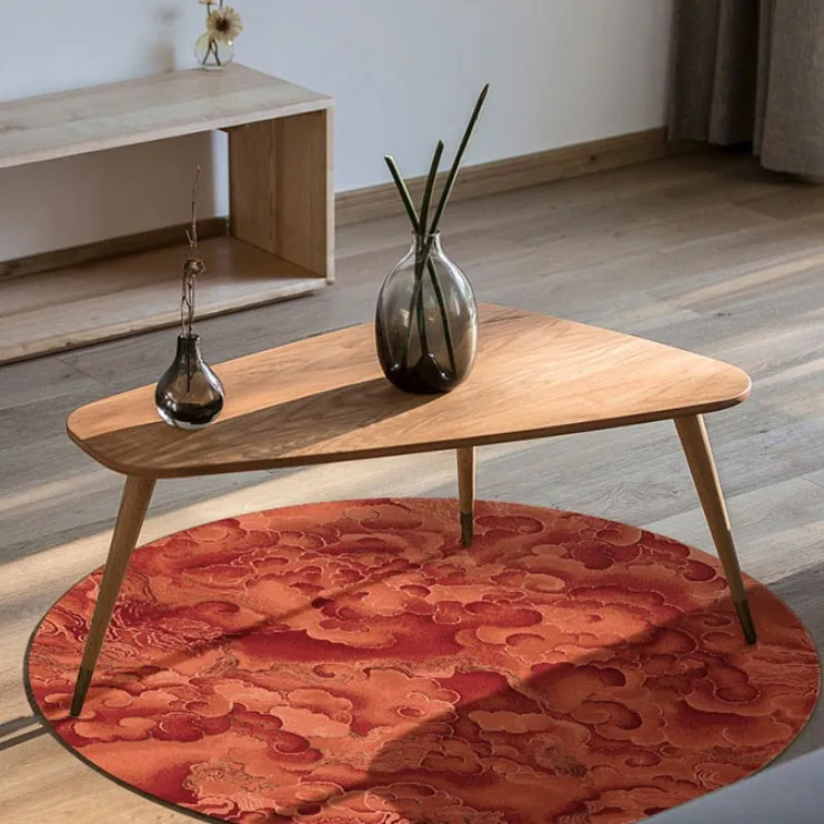 Персидский стиль, круглые ковры для гостиной, спальни, ковры, модный стиль, Декор, напольный коврик, кабинет, журнальный столик, коврики