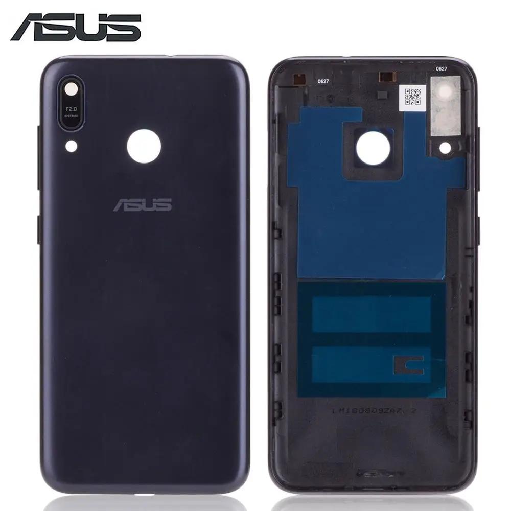 

100% Original Back Housing for ASUS Zenfone Max M1 ZB555KL Back Cover Battery Door Power Button ZB555KL Add Camera Lens Case