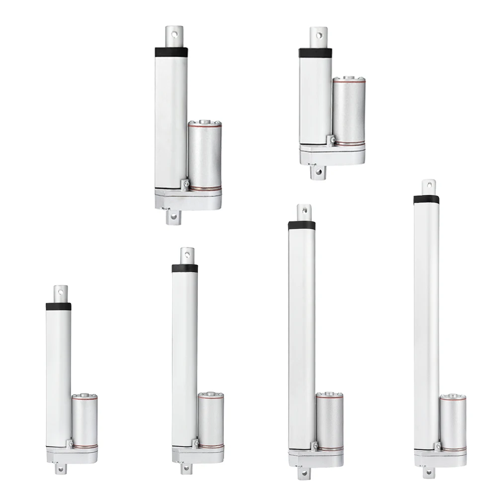 

Electric Linear Actuator DC 12V 750N Progressive Electric Stroke Linear Actuator 50mm, 100mm, 150mm, 200mm, 250mm, 300mm