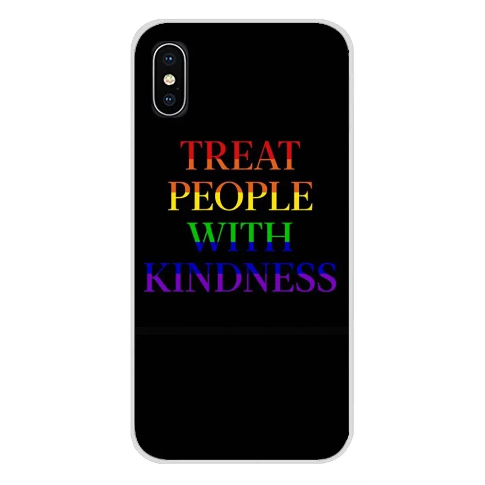 ТПУ чехол для Huawei G7 G8 P7 P8 P9 P10 P20 P30 Lite Mini Pro P Smart Plus Гарри стили обращаться с людьми с добротой