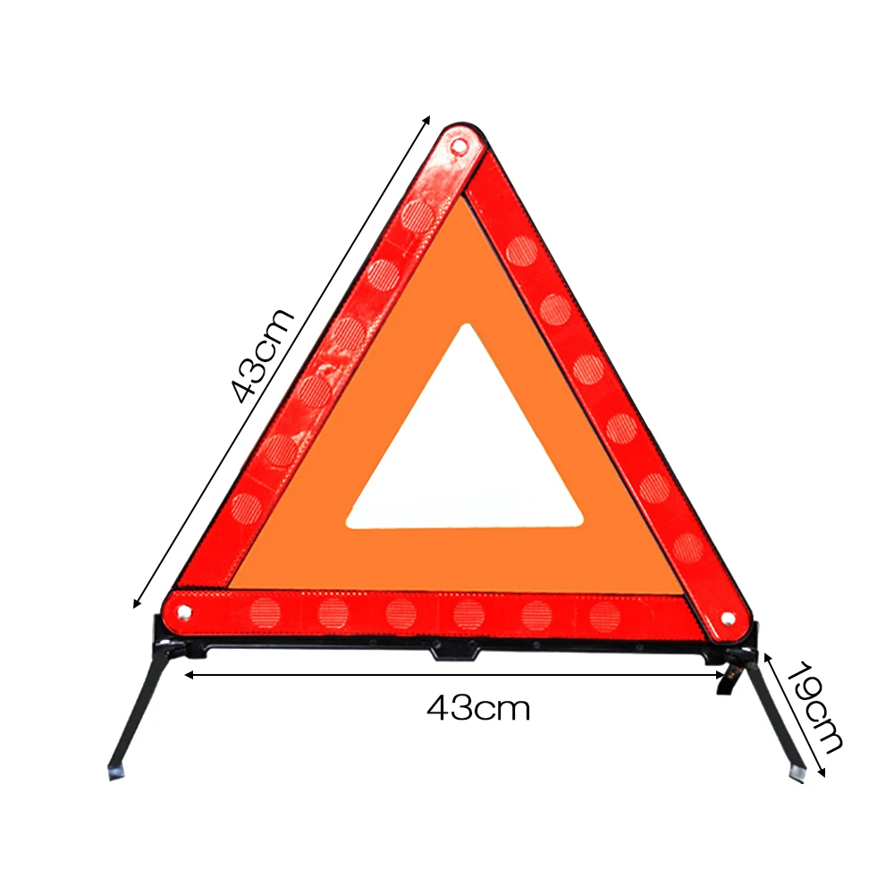 Автомобильный Треугольники Предупреждение знак красные Складные& светоотражающих Универсальный Автомобильный аварийный парковки пробоя обслуживание напоминание о безопасности знак