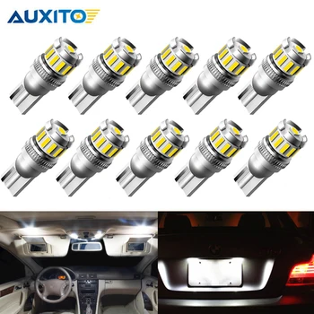 

10x Canbus T10 W5W LED 168 192 Car License Plate Light For Hyundai Sonata Elantra i30 ix35 i20 iX45 iX25 Verna Sonata Tucson