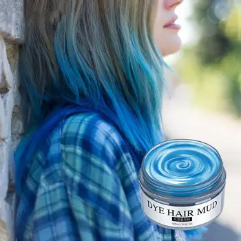 

DIY Hair Coloring Natural Ingredients Exquisite Colouring Dye Cream Temporary Wax One-time Molding Paste Styling Tools