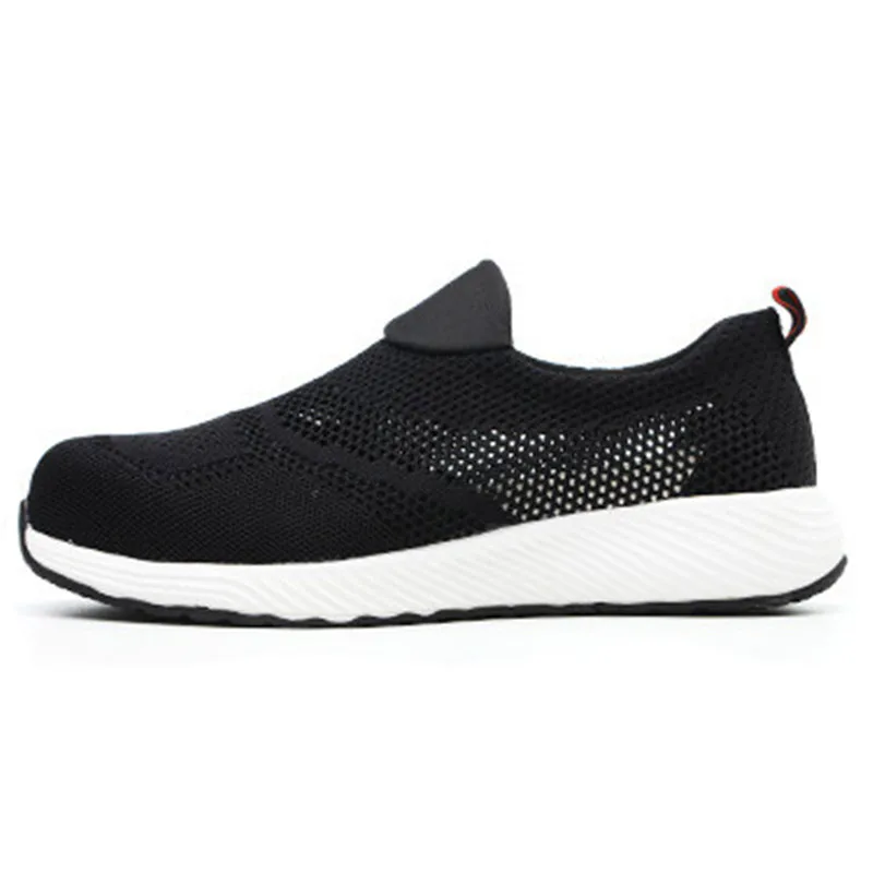 Summer Breathable Work Safety Shoes for Men Women Lightweight Steel Toecap