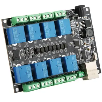 

1 pc PLC Control Module Network Relay RJ45 8-Channel Industrial Accessory NC-1000 for WiFi Remote Control