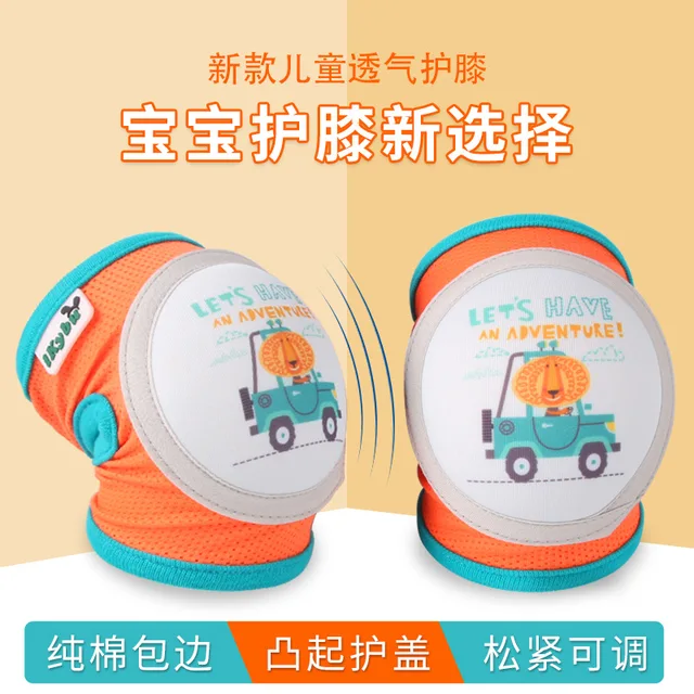 Doki Toy The New Children's Knee Baby Infant Toddler Crawling From Knee Elbow Pads Cycling Protective Gear Sets Popular 2021 2