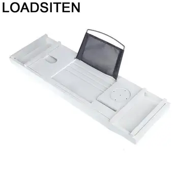 

De Bain Shelf Holder For A Book Jabonera Contenedor Engelli Tutunma Bar Tub Accessories Tray Bathtub Plateau Baignoire Bath Rack