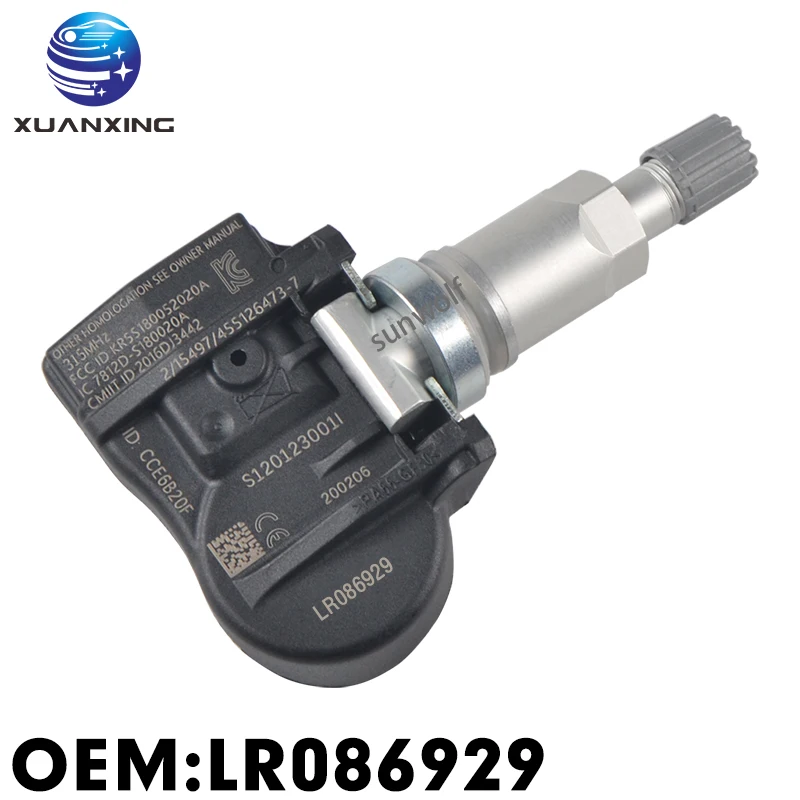 Система контроля давления в шинах LR086929 TPMS 315 МГц для Land Rover LR3 Range Evoque Sport Jaguar-S-Type XJ |