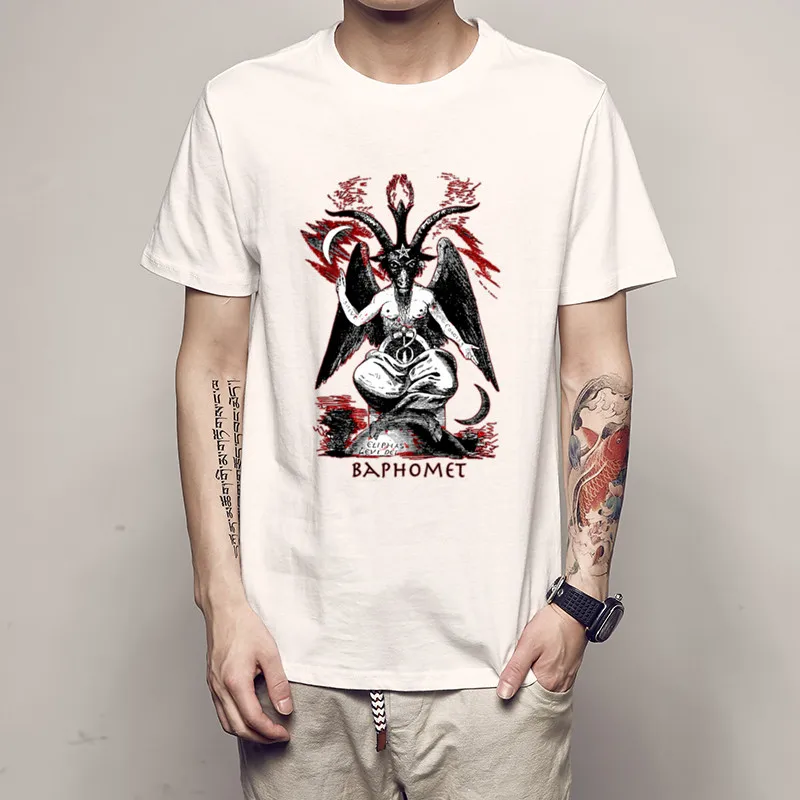 Fashion Black Men 3d T Shirts Warrior Skull Print Male Skateboards T-shirts Short Sleeve Tshirt Baphomet Base Mask Logitech G27 | Мужская