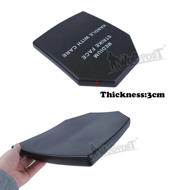 2pcs Tactical Vest Protective Chest Pad Airsoft Baffle Military Shock Plate Hunting Vest Accessories