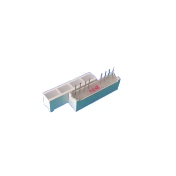 

Taidacent 10Pcs LED Flat Strip Tube Light Bar Light Beam 4 Grid 6 * 28 * 8mm L06281-4AR Red Common Anode LED Tube Strip Lights