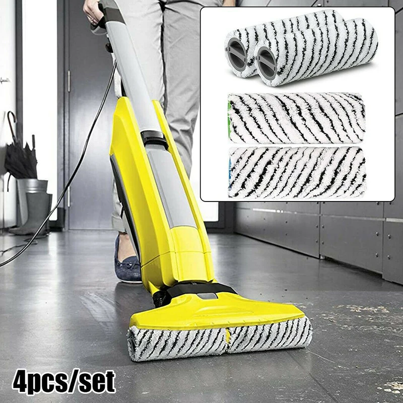 Karcher FC 7 FC7 ̾ FC5  귯  ûұ ǰ   2/4pcs  ѷ 귯 ü ŰƮ 150*60MM