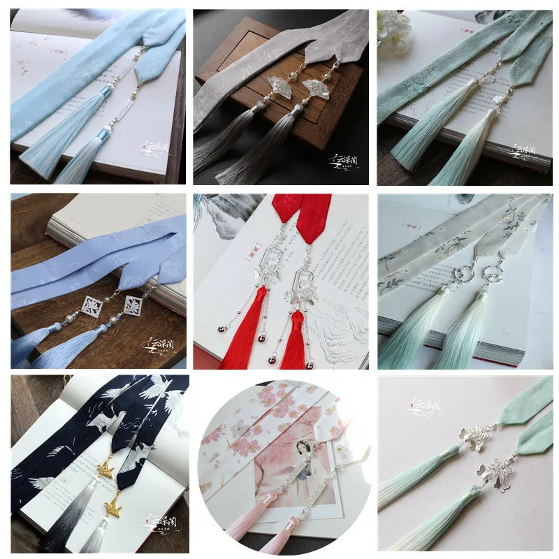 

Wan Black Hair Series Origional Chinese Style Chinese hanfu Gradient Tassels Hair Band Antique Style Headdress Hair Accessories