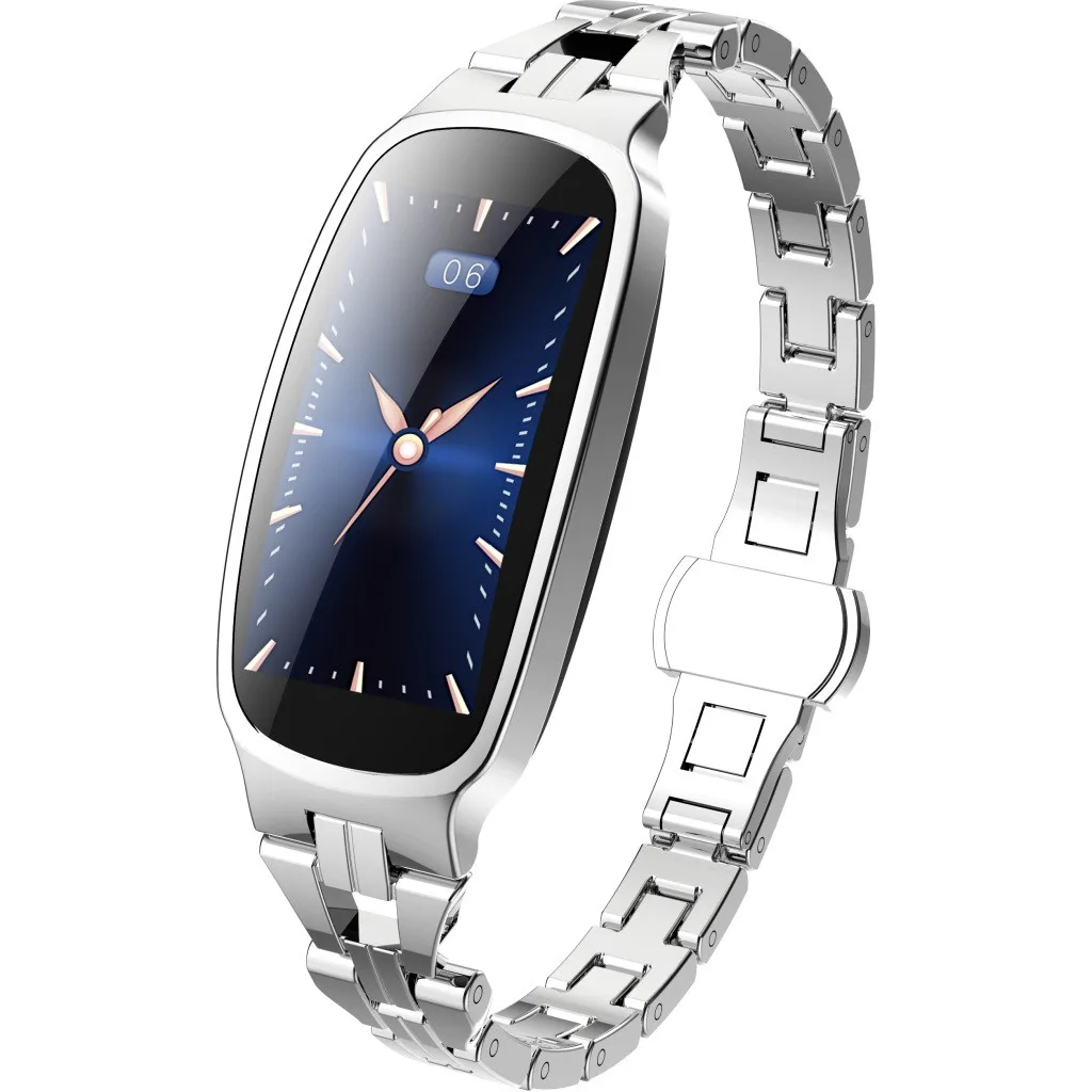 Модные часы Smart watch Для женщин Цвет Экран браслет-измеритель пульса мониторинг сна Смарт часы Для женщин 812#2