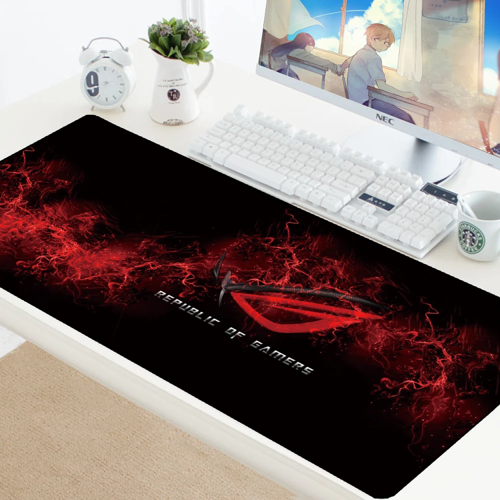 ASUS Gaming Mouse Pad Large Mouse Pad Gamer Big Mouse Mat Computer Mousepad XL Surface Mause Pad Ke
