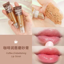 Coffee Lip Scrub Moisturizing and Moisturizing Exfoliating Dead Skin and Reducing Lip Lines Lip Care Lip Balm Lip Oil Rollers