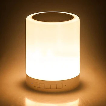 

Dimmer Intelligent Bedside Lamp Bluetooth LED Night Light Dimmable Touch Sensor Table Lamp for Kid Bedroom Decor