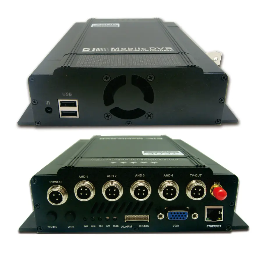 Gps Встроенный 4-канальный 720P AHD 4 CH MDVR X9S-3G DVR система,(X9S-3g dvr+ 4 AHD камера+ 2 5 м удлинитель+ 1 ТБ HDD