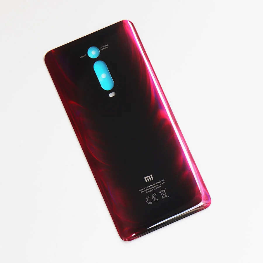 Mi 9T 3D стекло задняя крышка корпуса для Xiao mi Red mi K20 задняя дверь Замена жесткий чехол батареи черный Запас K20 Pro